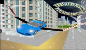 Futuristic Flying Car Simulator